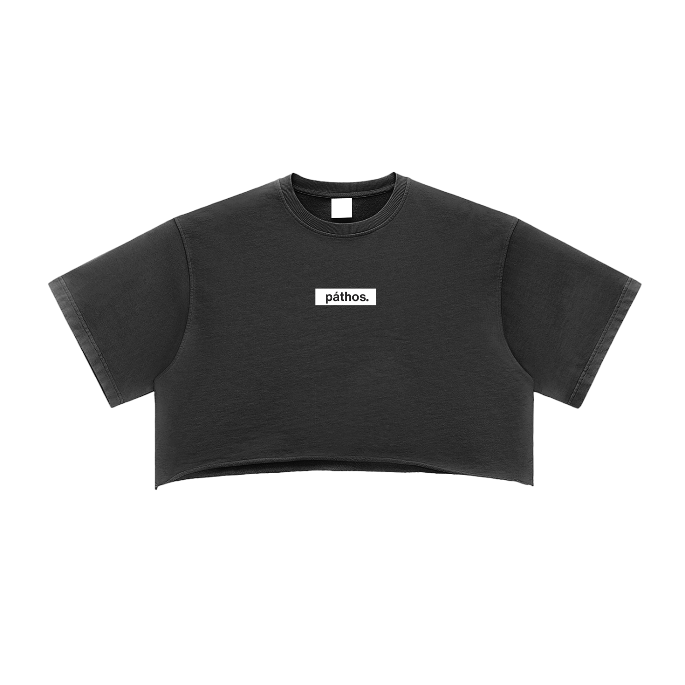 Women's Raw Edge Crop Top