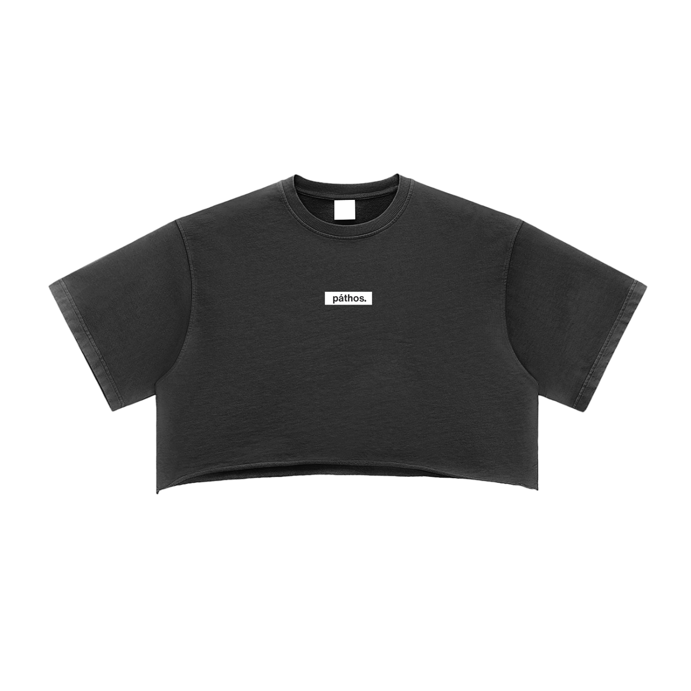 Women's icons Raw Edge Crop Top