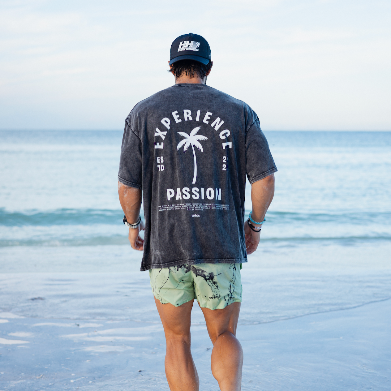 Palm Oversized Cotton T-Shirt